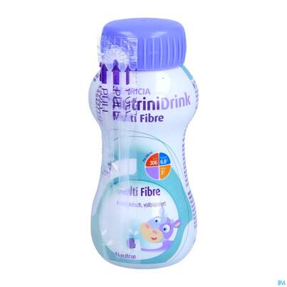 Sie sehen eine Packung Nutrini/drink Flasche Multifibre 200ml Neutral 1st, Produktbild: 01 Nutrini/drink Flasche Multifibre 200ml Neutral 1st, A-Nr.: 3883394 - 01