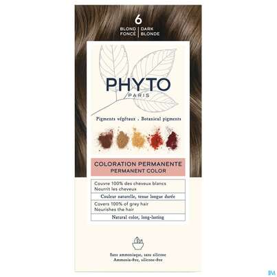 Phytocolor 6 Dunkelblond Neu 1pk, A-Nr.: 4899546 - 01