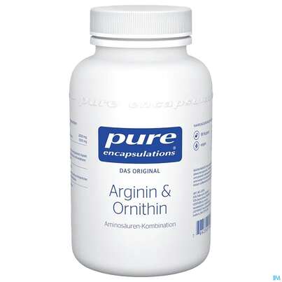 Pure Encapsulations Arginin &amp; Ornithin 90 Kapseln, A-Nr.: 2604067 - 01