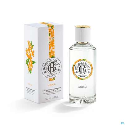 Sie sehen eine Packung Roger & Gallet Neroli Wellbeing Fragrant Water 100ml, Produktbild: 07 Roger & Gallet Neroli Wellbeing Fragrant Water 100ml, A-Nr.: 5668955 - 07