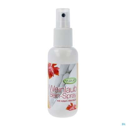 Sie sehen eine Packung Weinlaub -beinspray Pedi-ko 125ml, Produktbild: 02 Weinlaub -beinspray Pedi-ko 125ml, A-Nr.: 4334643 - 02
