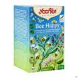 Sie sehen eine Packung Yogi Tea Bio Bee Happy 32,3g 17st, Produktbild: 02 Yogi Tea Bio Bee Happy 32,3g 17st, A-Nr.: 5750208 - 02