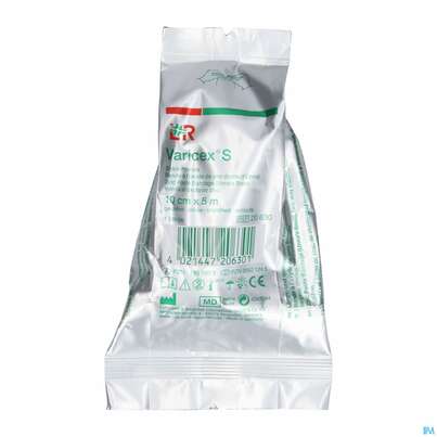 Sie sehen eine Packung Zinkleimbinden Varicex/s Stretch 10cmx 5m 1st, Produktbild: 02 Zinkleimbinden Varicex/s Stretch 10cmx 5m 1st, A-Nr.: 1855933 - 02