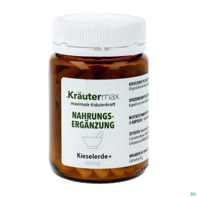 Sie sehen eine Packung Kieselerde Kapseln Vegan Gelatinefrei Glutenfrei 90st, Produktbild: 02 Kieselerde Kapseln Vegan Gelatinefrei Glutenfrei 90st, A-Nr.: 4849382 - 02