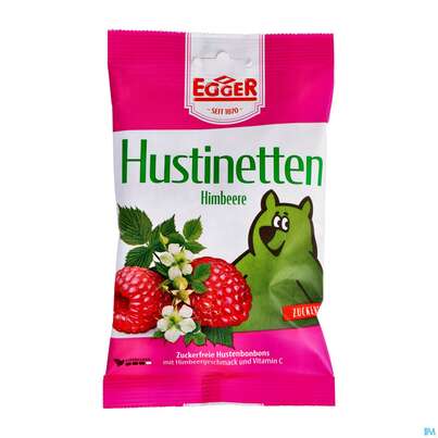 Hustinetten Himbeere Zuckerfrei Beutel 75g, A-Nr.: 4278146 - 02