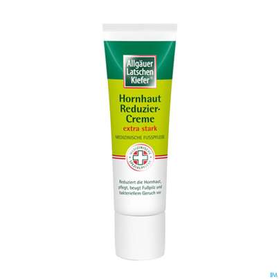 Sie sehen eine Packung Allgaeuer Latschenkiefer Hornhaut Reduzier-creme Extra Stark Neu 30ml, Produktbild: 05 Allgaeuer Latschenkiefer Hornhaut Reduzier-creme Extra Stark Neu 30ml, A-Nr.: 4834848 - 05