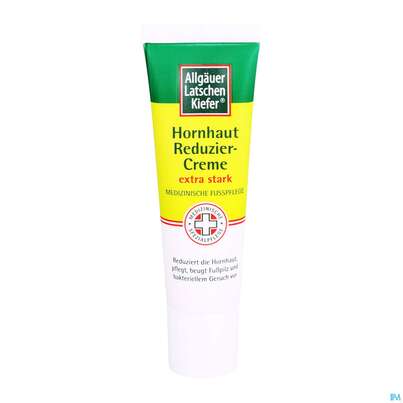 Sie sehen eine Packung Allgaeuer Latschenkiefer Hornhaut Reduzier-creme Extra Stark Neu 30ml, Produktbild: 09 Allgaeuer Latschenkiefer Hornhaut Reduzier-creme Extra Stark Neu 30ml, A-Nr.: 4834848 - 09
