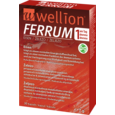 Sie sehen eine Packung Wellion FERRUM Eisen Kapseln 30 Stk., Produktbild: 01 Wellion FERRUM Eisen Kapseln 30 Stk., A-Nr.: 5720868 - 01