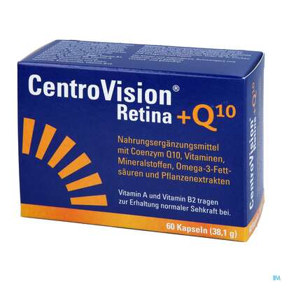 Centrovision Kapseln Retina/+q10 60st, A-Nr.: 5817409 - 01