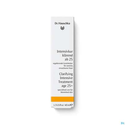 Sie sehen eine Packung Dr. Hauschka Intensivkur Klärend Ab 25 40ml, Produktbild: 01 Dr. Hauschka Intensivkur Klärend Ab 25 40ml, A-Nr.: 3251116 - 01