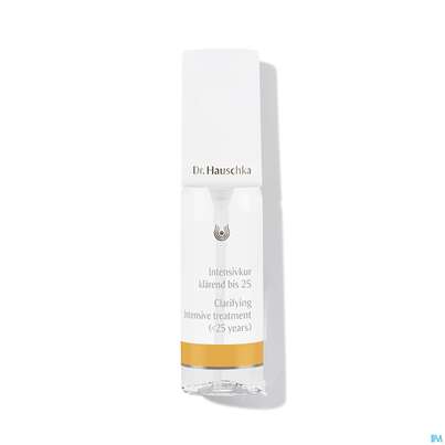 Sie sehen eine Packung Dr. Hauschka Intensivkur Klärend Bis 25 40ml, Produktbild: 02 Dr. Hauschka Intensivkur Klärend Bis 25 40ml, A-Nr.: 3251091 - 02
