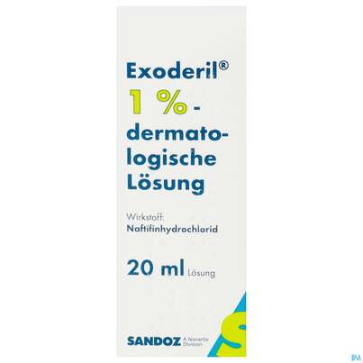 Exoderil Dermatologische Lösung 1% 20ml, A-Nr.: 1130130 - 01