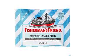 Fisherman&amp;#039;s Friend Pastillen Ohne Zucker Extra Stark Beutel 25g, A-Nr.: 0762709 - 01