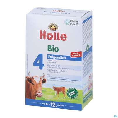 Sie sehen eine Packung Holle Bio Kindermilch 4 600g, Produktbild: 02 Holle Bio Kindermilch 4 600g, A-Nr.: 3412252 - 02