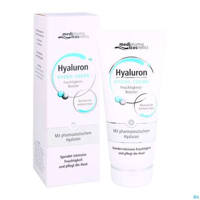 Sie sehen eine Packung Hyaluron Hydro-creme 200ml, Produktbild: 05 Hyaluron Hydro-creme 200ml, A-Nr.: 4890522 - 05