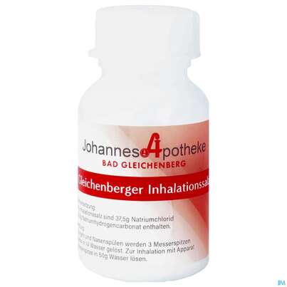 Sie sehen eine Packung Inhal-salz Gleichenberg 90g, Produktbild: 01 Inhal-salz Gleichenberg 90g, A-Nr.: 5016388 - 01