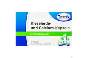 Kieselerde +calcium Kapseln-twardy 60st, A-Nr.: 1489919 - 01