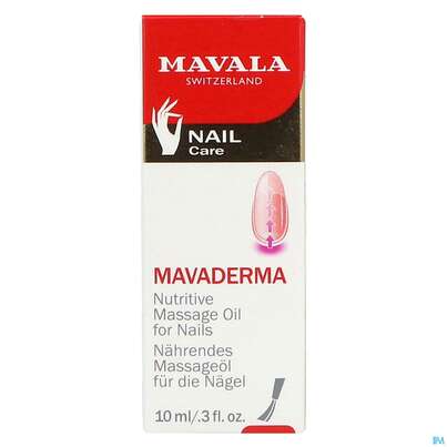 Sie sehen eine Packung Mavala Mavaderma 10ml, Produktbild: 03 Mavala Mavaderma 10ml, A-Nr.: 3054491 - 03