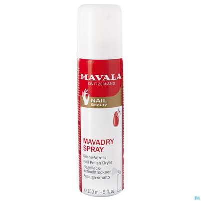 Sie sehen eine Packung Mavala Mavadry-spray 150ml, Produktbild: 02 Mavala Mavadry-spray 150ml, A-Nr.: 3054522 - 02