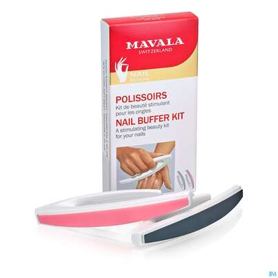 Sie sehen eine Packung Mavala Nagel Glanzpolierer 2st, Produktbild: 01 Mavala Nagel Glanzpolierer 2st, A-Nr.: 2976596 - 01