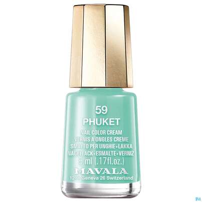 Sie sehen eine Packung Mavala Nagellacke 59 Phuket 5ml, Produktbild: 01 Mavala Nagellacke 59 Phuket 5ml, A-Nr.: 5286449 - 01