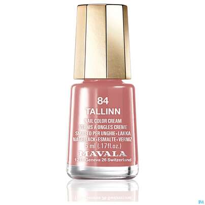 Sie sehen eine Packung Mavala Nagellacke 84 Tallinn 5ml, Produktbild: 01 Mavala Nagellacke 84 Tallinn 5ml, A-Nr.: 4365170 - 01