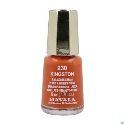 Sie sehen eine Packung Mavala Nagellacke 230 Kingston 5ml, Produktbild: 04 Mavala Nagellacke 230 Kingston 5ml, A-Nr.: 3885281 - 04