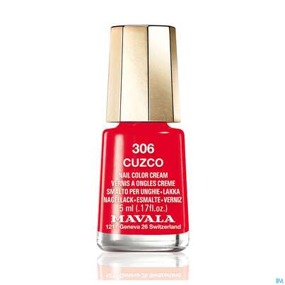 Sie sehen eine Packung Mavala Nagellacke 306 Cuzco 5ml, Produktbild: 01 Mavala Nagellacke 306 Cuzco 5ml, A-Nr.: 4097261 - 01