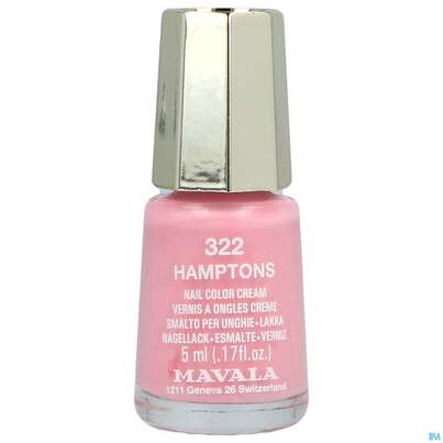 Sie sehen eine Packung Mavala Nagellacke 322 Hamptons 5ml, Produktbild: 01 Mavala Nagellacke 322 Hamptons 5ml, A-Nr.: 5426241 - 01