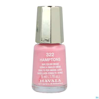 Sie sehen eine Packung Mavala Nagellacke 322 Hamptons 5ml, Produktbild: 04 Mavala Nagellacke 322 Hamptons 5ml, A-Nr.: 5426241 - 04