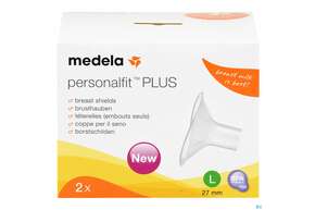 Medela Symphony/brusthaube Personalfit+ Gr.l 27mm 2st, A-Nr.: 5409544 - 01