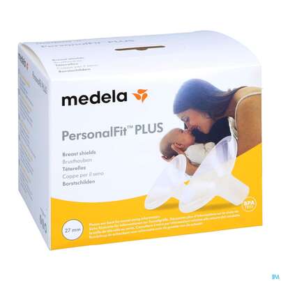 Sie sehen eine Packung Medela Symphony/brusthaube Personalfit+ Gr.l 27mm 2st, Produktbild: 03 Medela Symphony/brusthaube Personalfit+ Gr.l 27mm 2st, A-Nr.: 5409544 - 03