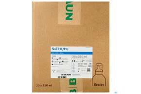 Nacl 0,9% Ecolav Topische Spuellösung 250ml 20st, A-Nr.: 3016757 - 01