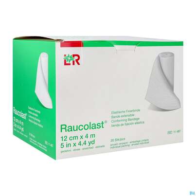 Fixierbinden Raucolast 4mx 12cm 20st, A-Nr.: 0904167 - 02
