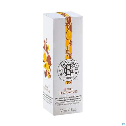 Sie sehen eine Packung Roger&gallet Bois D'orange Duftendes Wohlfühl-wasser 30ml, Produktbild: 05 Roger&gallet Bois D'orange Duftendes Wohlfühl-wasser 30ml, A-Nr.: 5668530 - 05