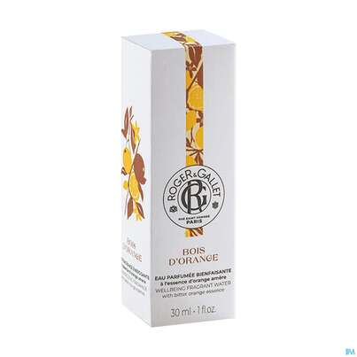 Sie sehen eine Packung Roger&gallet Bois D'orange Duftendes Wohlfühl-wasser 30ml, Produktbild: 06 Roger&gallet Bois D'orange Duftendes Wohlfühl-wasser 30ml, A-Nr.: 5668530 - 06