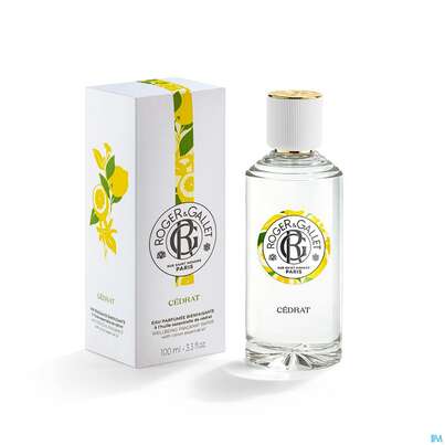 Sie sehen eine Packung Roger&gallet Cédrat Duftendes Wohlfühl-wasser 100ml, Produktbild: 14 Roger&gallet Cédrat Duftendes Wohlfühl-wasser 100ml, A-Nr.: 5668932 - 14