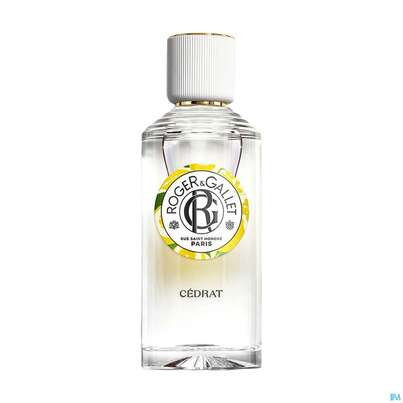 Sie sehen eine Packung Roger&gallet Cédrat Duftendes Wohlfühl-wasser 100ml, Produktbild: 15 Roger&gallet Cédrat Duftendes Wohlfühl-wasser 100ml, A-Nr.: 5668932 - 15