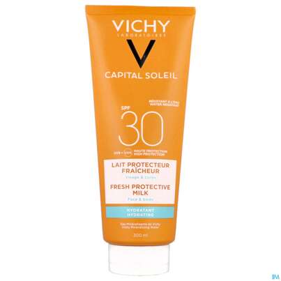 Sonnenprodukte Vichy Ideal Soleil +mexoryl-xl Fam.gel-milch Lsf 30 300ml, A-Nr.: 3423758 - 01