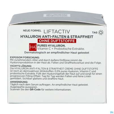 Vichy Liftactiv Hyaluron Creme Ohne Duftstoffe 50ml, A-Nr.: 5686290 - 09