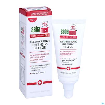 Sie sehen eine Packung Sebamed Anti Roetungen Intensivpflege 50ml, Produktbild: 05 Sebamed Anti Roetungen Intensivpflege 50ml, A-Nr.: 5441045 - 05