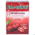 Sie sehen eine Packung Em-eukal Bonbons Zuckerfrei Wildkirsche Box 50g, Produktbild: 01 Em-eukal Bonbons Zuckerfrei Wildkirsche Box 50g, A-Nr.: 5334869 - 01