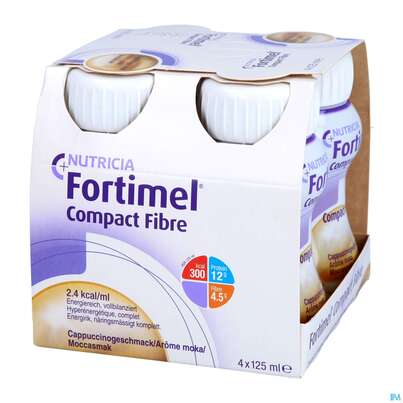 Fortimel/compact/fibre 125ml Vitalflasche Mocca 24st, A-Nr.: 3797921 - 02
