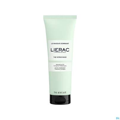 Sie sehen eine Packung Lierac Cleanser The Scrub Mask 75ml, Produktbild: 01 Lierac Cleanser The Scrub Mask 75ml, A-Nr.: 5721804 - 01