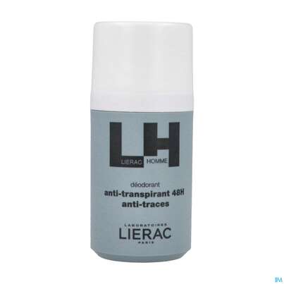Sie sehen eine Packung Lierac Homme Deodorant 50ml, Produktbild: 02 Lierac Homme Deodorant 50ml, A-Nr.: 5607899 - 02