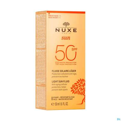 Sonnenprodukte Nuxe Sun Fluid Spf50 Face Gesichtsfluid 50ml, A-Nr.: 5301367 - 02
