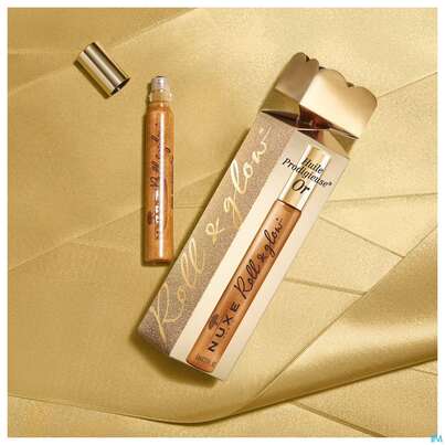 Sie sehen eine Packung Nuxe Xmas/2023/hp Or Roll&glow Huile Prodigieuse Or Roll +glow 8ml, Produktbild: 08 Nuxe Xmas/2023/hp Or Roll&glow Huile Prodigieuse Or Roll +glow 8ml, A-Nr.: 5821026 - 08