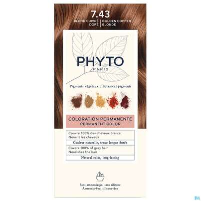 Phytocolor 7.43 Golden Copper Blond 1st, A-Nr.: 5795004 - 01