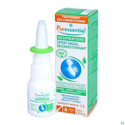 Nasenspray Puressentiel Atemweg Hypertonisch 15ml, A-Nr.: 4876775 - 04