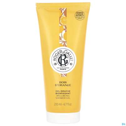 Sie sehen eine Packung Roger & Gallet Bois D Orange/orangenholz Showergel 200ml, Produktbild: 02 Roger & Gallet Bois D Orange/orangenholz Showergel 200ml, A-Nr.: 5669736 - 02